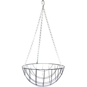 Esschert Design BPH127 Maceta - Cesta colgante de metal 30cm Esschert Design BPH127 Maceta - Cesta colgante de metal 30cm