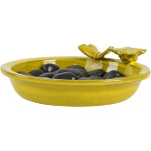 Esschert Design WA78 vogelbad - Geel - Tuindecoratie Esschert Design WA78 vogelbad - Geel - Tuindecoratie