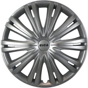 Carpoint - Giga Wheel Cover Set - 16 Pouces - ABS Argent - Publicité Carpoint - Giga Wheel Cover Set - 16 Pouces - ABS Argent - Publicité