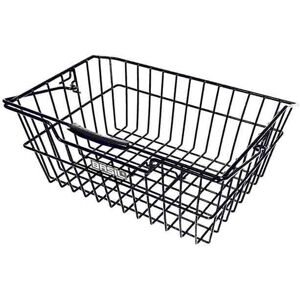 Basil Cairo Luxe Rear Bicycle Basket - Steel Black Basil Cairo Luxe Rear Bicycle Basket - Steel Black