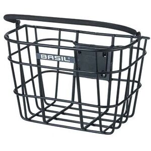 Panier avant vélo Basil Bremen Alu KF - Noir Panier avant vélo Basil Bremen Alu KF - Noir