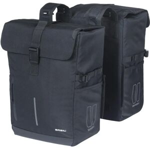 Basil Move Double Bike Bag - 30L Black Basil Move Double Bike Bag - 30L Black