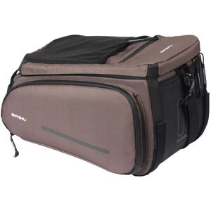 Basil Move Bagagedrager Tas - 10-26L - Bruin - Fiets Tas Basil Move Bagagedrager Tas - 10-26L - Bruin - Fiets Tas