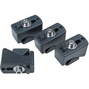 Basil WSL - Befestigungsset für Korb mit WSL - grau schwarz Basil WSL - Befestigungsset für Korb mit WSL - grau schwarz