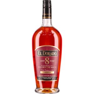 El Dorado 8 ans 0,7l 40% - Publicité El Dorado 8 ans 0,7l 40% - Publicité