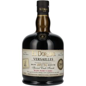 El Dorado Rum VERSAILLES Special Ruby Port Wine Casks 2005 - Rum El Dorado Rum VERSAILLES Special Ruby Port Wine Casks 2005 - Rum