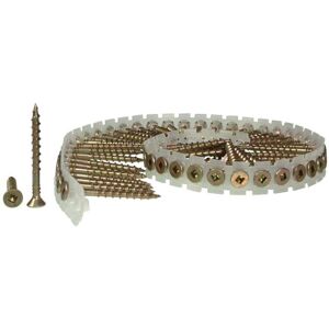 Senco Senso 42K45MY Yellow Zinc Flooring/Wood Screws - Screws Senco Senso 42K45MY Yellow Zinc Flooring/Wood Screws - Screws