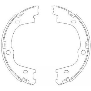 KAVO PARTS KBS-3406 Jeu de Garnitures de Frein - Jeu de Mâchoires De Frein - Publicité KAVO PARTS KBS-3406 Jeu de Garnitures de Frein - Jeu de Mâchoires De Frein - Publicité