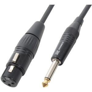Skytronic CX40-3 Câble Audio 3m XLR 6,35mm Noir - Publicité Skytronic CX40-3 Câble Audio 3m XLR 6,35mm Noir - Publicité