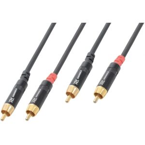 PD Connex 12m RCA Kabel - Svart PD Connex 12m RCA Kabel - Svart