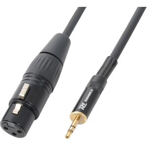 Cable de audio PD-Connex 177116 - 0,5m XLR (3 pines) 3.5mm Negro Cable de audio PD-Connex 177116 - 0,5m XLR (3 pines) 3.5mm Negro