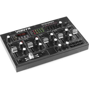 Mixeur audio Skytec STM-2290 - 8 canaux Bluetooth USB MP3 - Publicité Mixeur audio Skytec STM-2290 - 8 canaux Bluetooth USB MP3 - Publicité