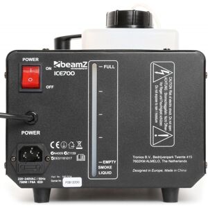 BeamZ ICE700 Vann- og Tåkemaskin - Kompakt, Rask, Effektiv BeamZ ICE700 Vann- og Tåkemaskin - Kompakt, Rask, Effektiv