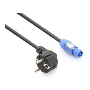 Power Dynamics CX12-1 Cable Negro Azul 1,5 m - Power Cable Power Dynamics CX12-1 Cable Negro Azul 1,5 m - Power Cable