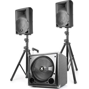 Vonyx VX800BT Aktiv Høyttalersett - Trådløs 800 W Vonyx VX800BT Aktiv Høyttalersett - Trådløs 800 W