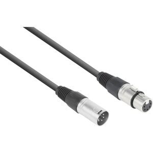 PD-Connex 177923 Lydkabel - 1,5m XLR 5-pins Svart PD-Connex 177923 Lydkabel - 1,5m XLR 5-pins Svart