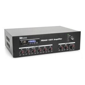Power Dynamics PBA60 - Amplificador 100V 60W negro Power Dynamics PBA60 - Amplificador 100V 60W negro