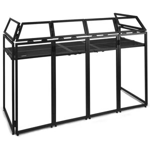 Vonyx DB5 - Sistema de Cabina DJ Plegable - 2m - Profesional y Portátil Vonyx DB5 - Sistema de Cabina DJ Plegable - 2m - Profesional y Portátil