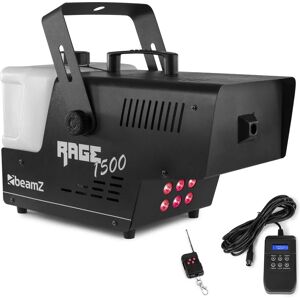 BeamZ Rage 1500LED Kouřová strojka - Výkonná 1500W DMX s RGB LED BeamZ Rage 1500LED Kouřová strojka - Výkonná 1500W DMX s RGB LED