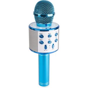 Microphone Karaoke Bluetooth Max - Bleu - Type Karaoké - Publicité Microphone Karaoke Bluetooth Max - Bleu - Type Karaoké - Publicité