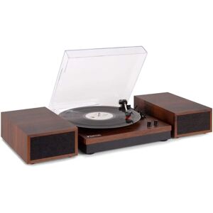 Tourntable Fenton RP165D avec Bluetooth et Haut-parleurs - Bois - Publicité Tourntable Fenton RP165D avec Bluetooth et Haut-parleurs - Bois - Publicité