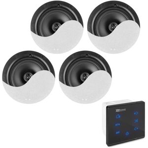 Power Dynamics Powerline A100BSet In-Wall Høyttalersystem - 80W 4-kanal Power Dynamics Powerline A100BSet In-Wall Høyttalersystem - 80W 4-kanal
