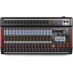 Power Dynamics PDM-T1604 Mixer de palco - 16 Canais, Bluetooth, USB, EQ Power Dynamics PDM-T1604 Mixer de palco - 16 Canais, Bluetooth, USB, EQ