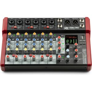 Power Dynamics PDM-Y801 Mezclador de 8 Canales - Mezclador de Música Power Dynamics PDM-Y801 Mezclador de 8 Canales - Mezclador de Música