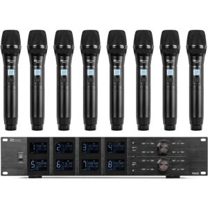 Système Microphones Sans Fil Power Dynamics PD528 - 8 Microphones - Grands Événements - Publicité Système Microphones Sans Fil Power Dynamics PD528 - 8 Microphones - Grands Événements - Publicité