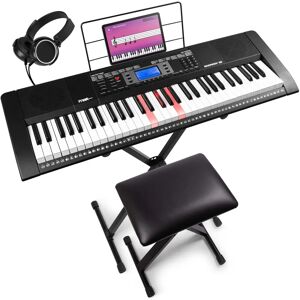 Max Rhapsody61L Elektronisk Keyboard - 61 Taster, Duo Højtalere, LCD Max Rhapsody61L Elektronisk Keyboard - 61 Taster, Duo Højtalere, LCD