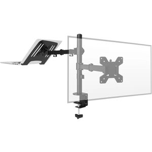 Audizio CMA10L - Justerbar monitorarm for 13-32 tommers skjermer - Støtter og Montering Audizio CMA10L - Justerbar monitorarm for 13-32 tommers skjermer - Støtter og Montering