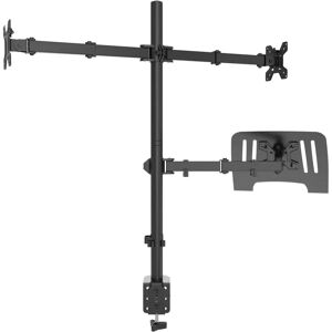 Audizio CMA20L Dobbel monitorarm - Passer for 13-32" schermer og VESA Audizio CMA20L Dobbel monitorarm - Passer for 13-32" schermer og VESA