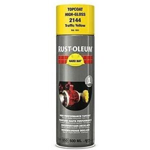 Rust-Oleum Hard Hat Traffic Yellow Spray Paint - Paint Spray Rust-Oleum Hard Hat Traffic Yellow Spray Paint - Paint Spray