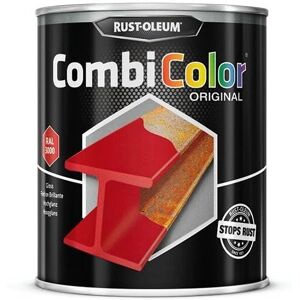 Peinture Combicolor Rouge Vif de Rust-Oleum - 750ml + 250ml Gratuit - Publicité Peinture Combicolor Rouge Vif de Rust-Oleum - 750ml + 250ml Gratuit - Publicité