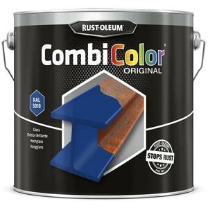 Rust-Oleum CombiColor Bleu Gentiane 2,5L - Peinture - Publicité Rust-Oleum CombiColor Bleu Gentiane 2,5L - Peinture - Publicité