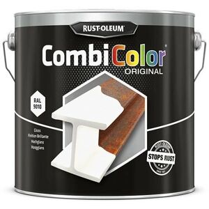 Rust-Oleum Witte 2,5L CombiColor Verf - Metaal & Hout Rust-Oleum Witte 2,5L CombiColor Verf - Metaal & Hout