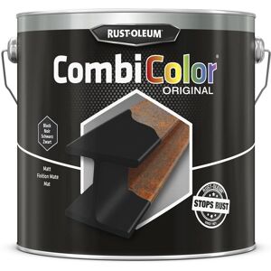 Pintura Negra Rust-Oleum 2,5L - Imprimación y acabado para metal Pintura Negra Rust-Oleum 2,5L - Imprimación y acabado para metal