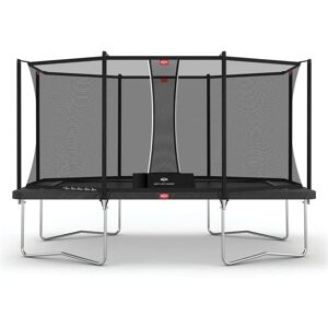 BERG Favorit Trampoline 410cm Grå med Sikkerhetsnett BERG Favorit Trampoline 410cm Grå med Sikkerhetsnett