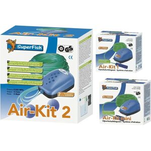 Superfish Air Kit Mini - Aquarium & Pond - Air Pump - 78L/h Superfish Air Kit Mini - Aquarium & Pond - Air Pump - 78L/h