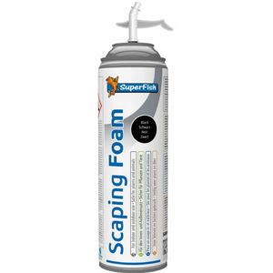 SuperFish Black Aquarium Foam 375ml - Water-Resistant, Non-Toxic SuperFish Black Aquarium Foam 375ml - Water-Resistant, Non-Toxic