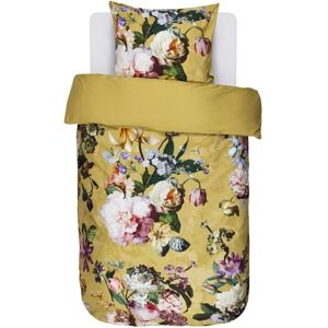 Essenza Fleur Gyllene Gul Vändbar Sänglinne - 140x220 cm Essenza Fleur Gyllene Gul Vändbar Sänglinne - 140x220 cm