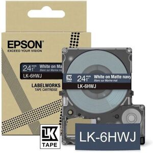 Ruban Étiquette Epson LK-5HWJ Marine Blanc - Type d'Étiquette - Publicité Ruban Étiquette Epson LK-5HWJ Marine Blanc - Type d'Étiquette - Publicité