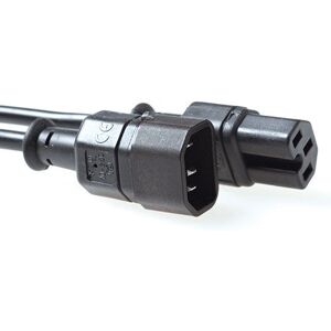 ACT AK5234 Power Cable - C14 to C15, 2.5m ACT AK5234 Power Cable - C14 to C15, 2.5m