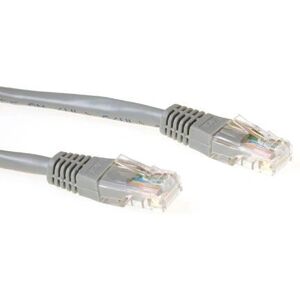 Cable de red ACT Gris 1m U/UTP CAT6 - Cable de red Cable de red ACT Gris 1m U/UTP CAT6 - Cable de red