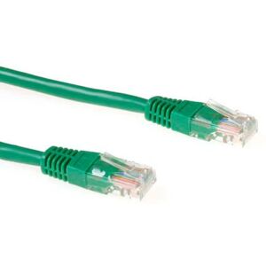 ACT Câble réseau Cat6 U/UTP Vert 2m - Mâle à Mâle ACT Câble réseau Cat6 U/UTP Vert 2m - Mâle à Mâle