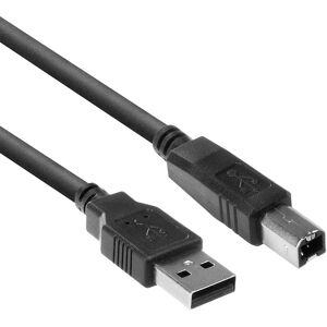 ACT USB-kabel - 1,8m - Zwart - Micro-USB, USB A - Producttype: USB-kabel ACT USB-kabel - 1,8m - Zwart - Micro-USB, USB A - Producttype: USB-kabel