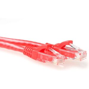 ACT Rood 0,5m U/UTP CAT6 Patchkabel - Netwerkkabel ACT Rood 0,5m U/UTP CAT6 Patchkabel - Netwerkkabel