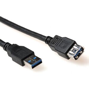 ACT SB3041 USB Kabel - 1m - Zwart - USB 3.0 ACT SB3041 USB Kabel - 1m - Zwart - USB 3.0