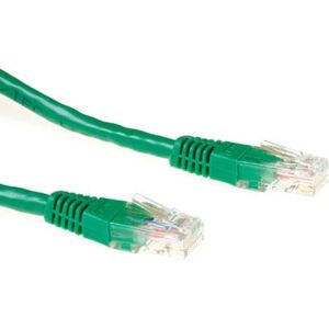 ACT Cat6a U/UTP 5m Netwerkkabel - Volledig koper, Groen, 10/100/1000Base-TX ACT Cat6a U/UTP 5m Netwerkkabel - Volledig koper, Groen, 10/100/1000Base-TX