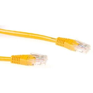 ACT Geel 1m Cat6a U/UTP Patchkabel - Netwerkkabel ACT Geel 1m Cat6a U/UTP Patchkabel - Netwerkkabel